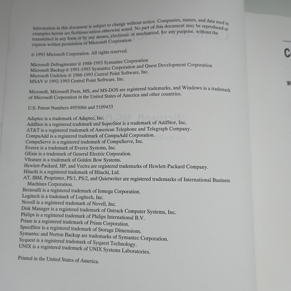 Microsoft Windows For Workgroups & MS-DOS 6.2 Users Guide Manual Vtg - Picture 10 of 10